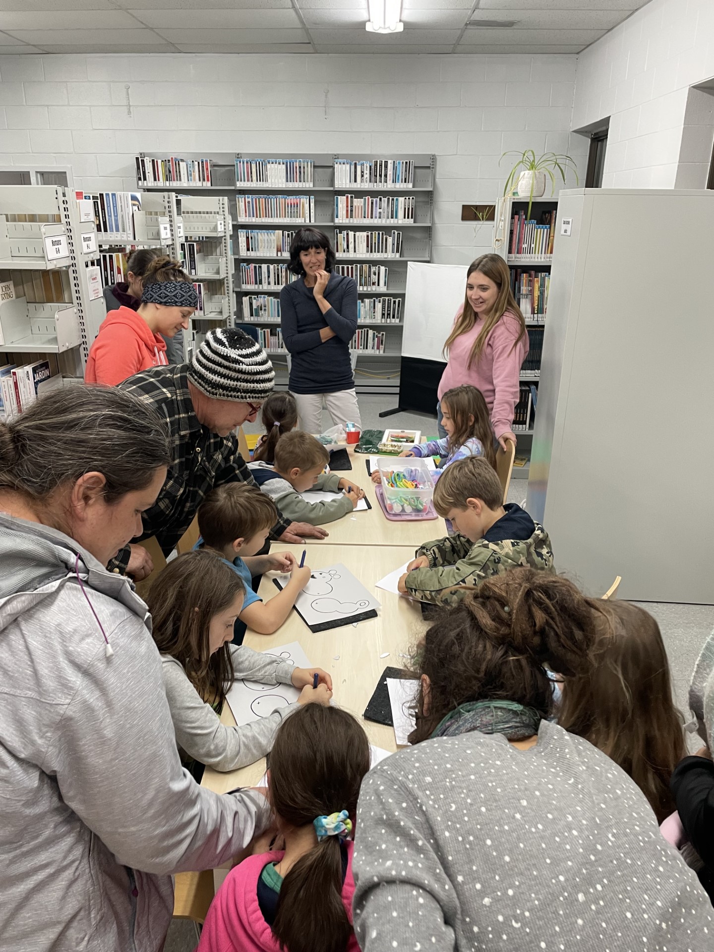 a la bibliotheque