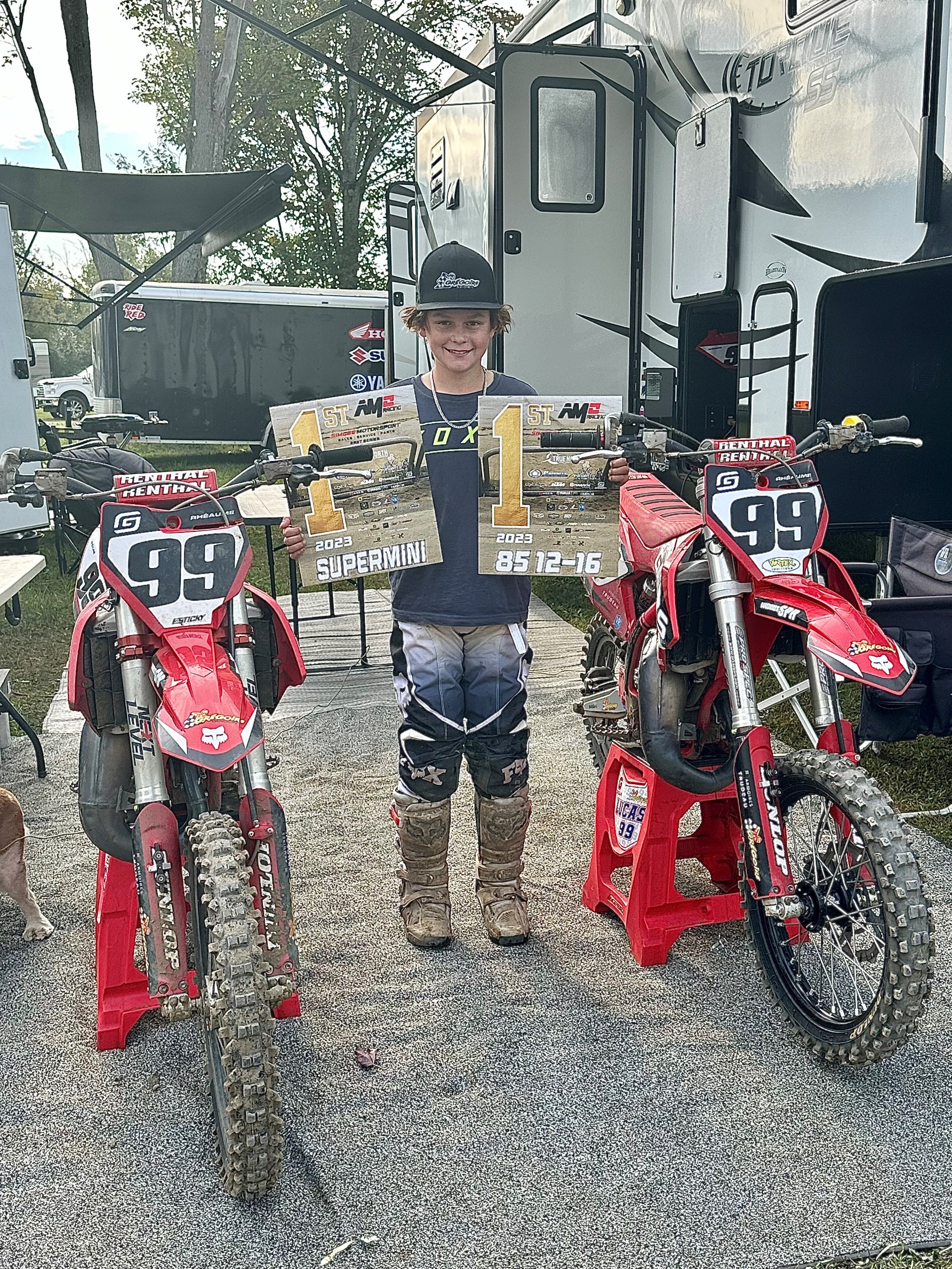 Lucas Rheaume motocross racer