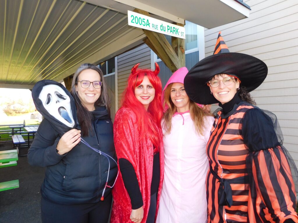 Halloween rally