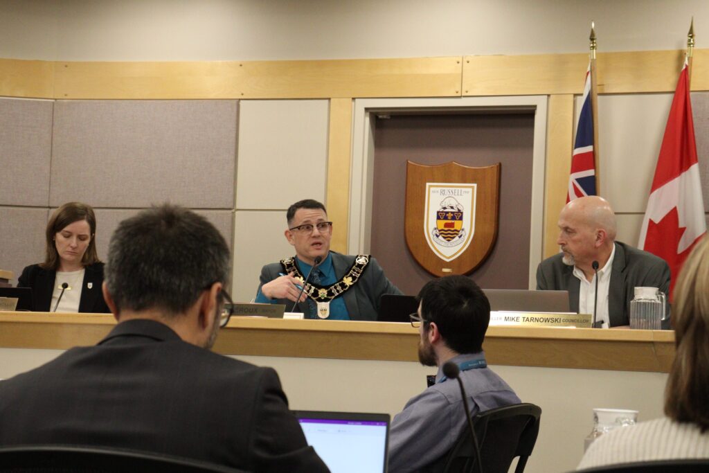 Russell Mayor Pierre Leroux is resigning as mayor to take a position as chief administrative officer for The Nation municipality. Leroux's last day as mayor will be April 18.