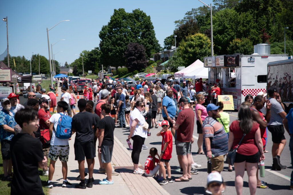 Crowds flocked to the food trucks, car show and inflatable games at Simon Park, weather permitting, for the Clarence-Rockland Festival, a week-long celebration that ended on Canada Day.