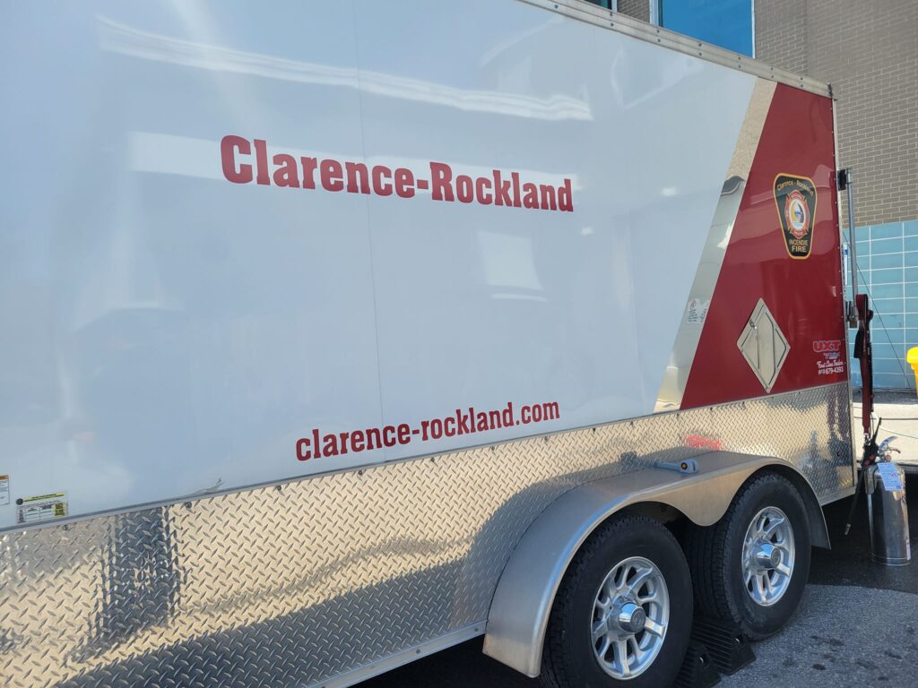 The City of Clarence-Rockland is looking to hire more volunteer firefighters for its Bourget, Clarence Creek and Rockland fire stations. Anyone interested in applying for one of these positions are encouraged to attend an information session on Tuesday, Oct. 22 at the Rockland Fire Station. (Clarence-Rockland Fire Services, Facebook)