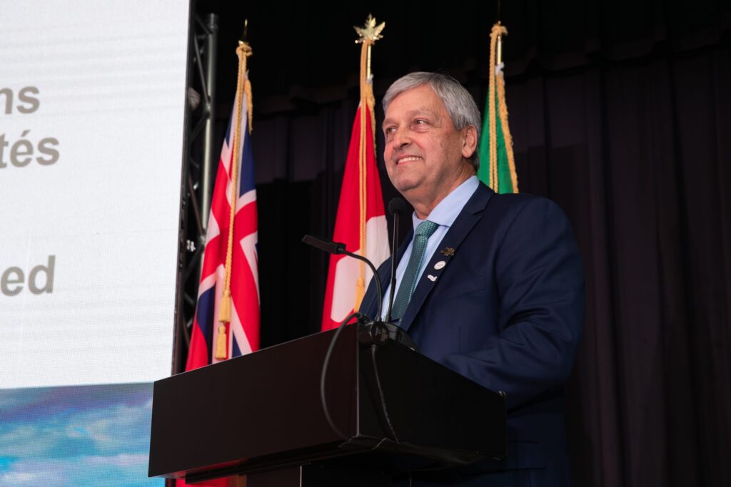 The United Counties of Prescott and Russell (UCPR) held its annual Prefects' Banquet at the Vankleek Hill Collegiate Institute on Saturday, November 23, celebrating Mayor Normand Riopel of Champlain Township, who was completing his second term as Prefect.