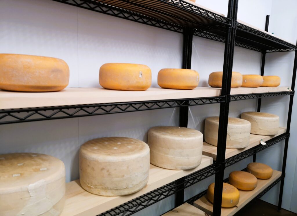 Cheese is, in fact, “alive” as it changes and evolves: making a high-quality soft, semi-soft or hard cheese requires controlling and shaping live microscopic organisms in their environment.