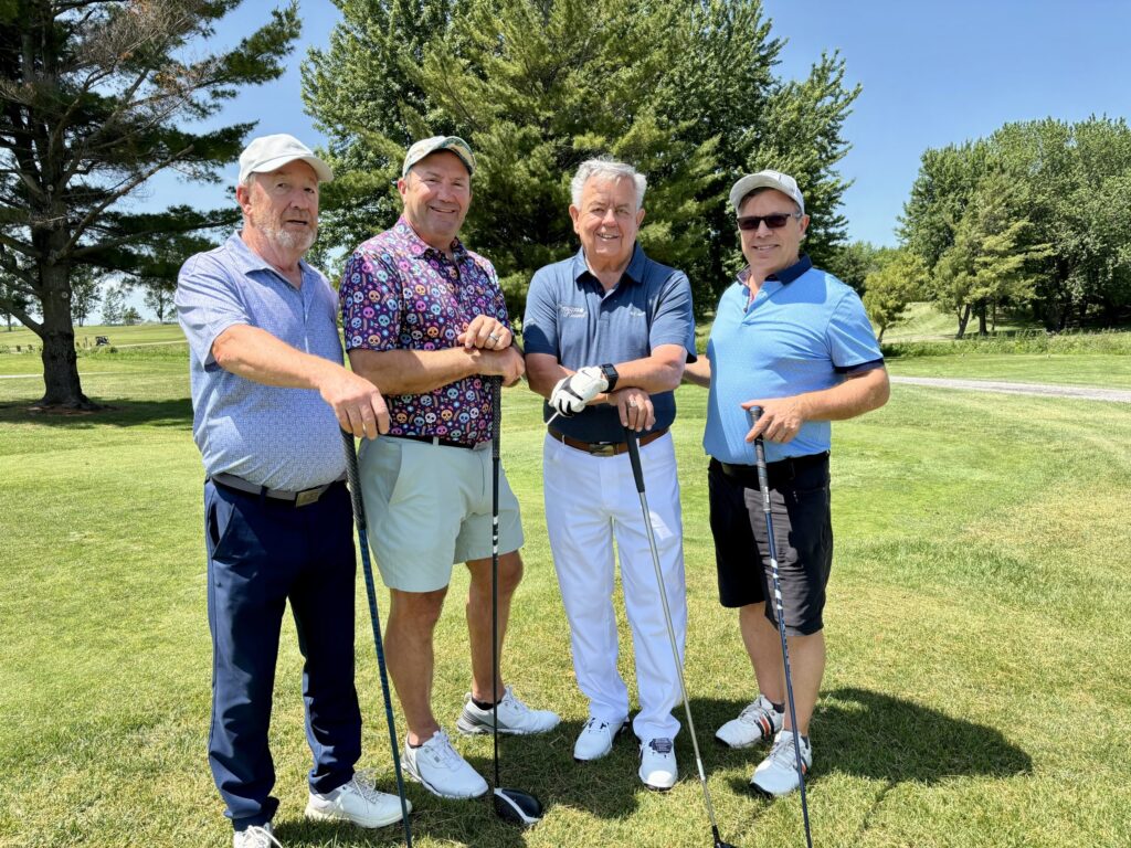 Warden Yves Laviolette welcomes 160 golfers to a sold-out tournament in Casselman, raising funds for local organizations across Prescott and Russell.