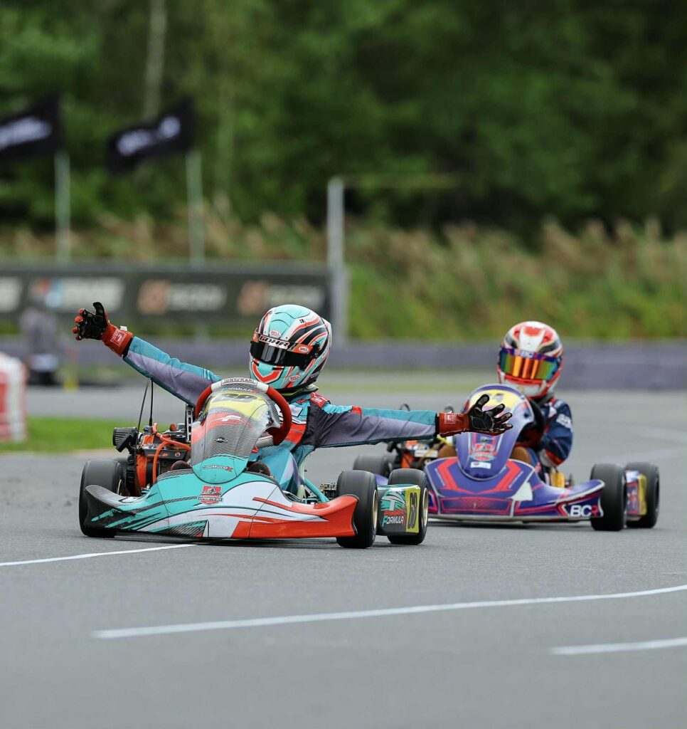 Eleven-year-old Brodie McDonell from Embrun is celebrating an exceptional 2025 season after winning the Cadet class championship title in the Cup Kart North America – Canadian Division.