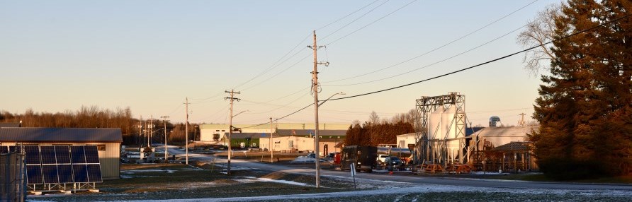 A new industrial park may be in Hawkesbury’s future if the site can get connected to the municipality’s water and sewer systems.