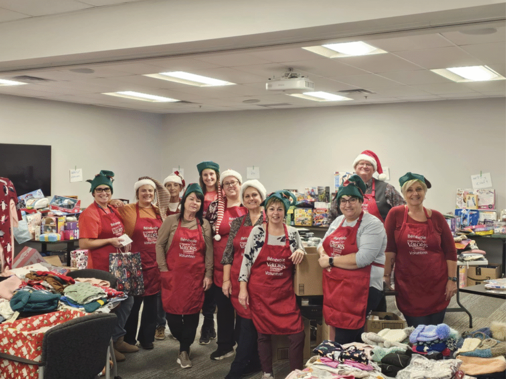 Volunteers with last year's Christmas Elves Campaign.