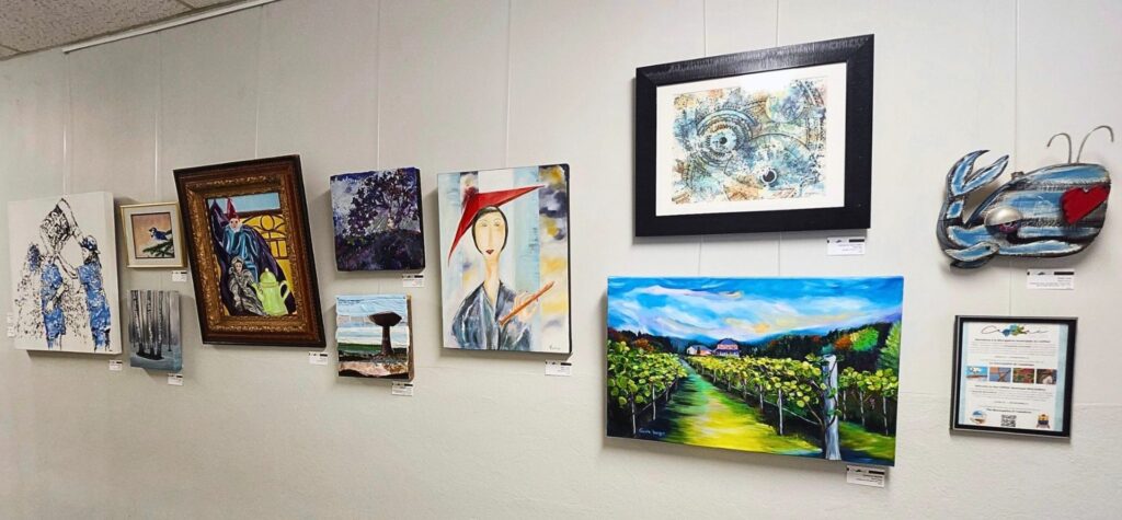 The new works on display in CAPRAC's mini galleries, including the latest installation at Hawkesbury Town Hall, showcase the talent of ten artists from Prescott and Russell, offering a vibrant glimpse of regional creativity.