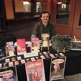 L’auteur Marc-Antoine Gagnier, originaire de Ste-Rose-de-Prescott dans la municipalité de La Nation, présente avec fierté son plus récent livre pour enfants, Renarde-woman : L’ombre du renard, le nouveau tome de sa saga rendant hommage aux femmes fortes.