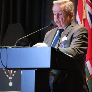 Yves Laviolette, maire du canton d'Alfred-Plantagenet, a été applaudi et honoré lors du banquet du président le 22 novembre pour son travail au cours de l'année écoulée en tant que préfet des Comtés unis de Prescott et Russell. C'est la deuxième fois que M. Laviolette occupe le poste de président des comtés.