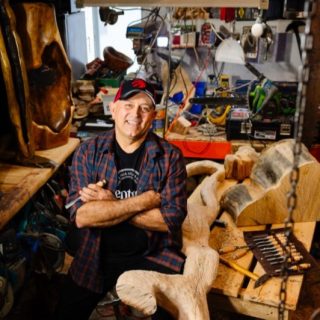 Sylvain Séguin, a self-taught wood sculptor from Embrun, turned a life-saving experience into a tribute carved from the heart. After undergoing open-heart surgery in 2024, he created and donated a wooden sculpture to the Ottawa Heart Institute in gratitude.