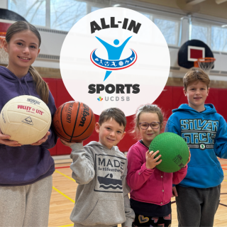 The UCDSB’s new All-In Sports program, offered at no additional cost, hopes to provide wider access to sports to students from Kindergarten to Grade 8 throughout the district.