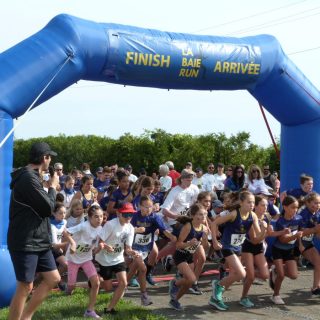 C’était la grande course dédiée aux enfants. Tout le monde pouvait y participer. Près de 200 personnes y étaient. - photo Frédéric Hountondji