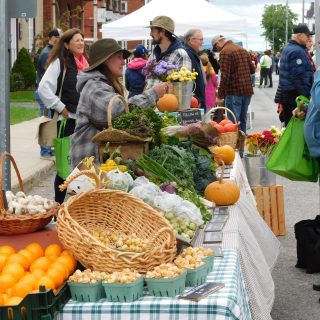 The summer harvest from Parachute Farm in the Vankleek Hill area provided a welcome opportunity for many home cooks to stock up on fresh produce for their pantry in time for Thanksgiving.