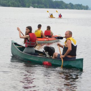 The return of the Alfred-Plantagenet Fire Department Kayak & Canoe Race saw a flotilla of 40 paddle down the Ottawa River from Treadwell to Lefaivre to help celebrate Canada Day. The popular event was suspended for the past two years by the pandemic.