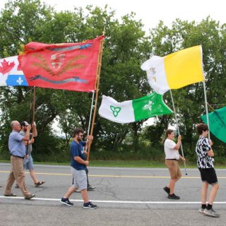 La 20e édition du pèlerinage annuel de Sainte-Anne-de-Prescott a mis l'accent cette année sur les grands-parents, leur valeur et leur contribution à leur famille et à la communauté. —photo fournie