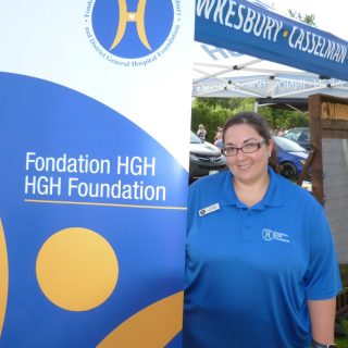 Christine Gray St-Denis, coordonnatrice de projets philanthropiques à la Fondation de l’Hôpital général de Hawkesbury et district. - photo Frédéric Hountondji