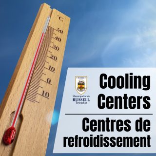 The Sports Dome and the Township of Russell Library are open from Thursday to Saturday at later hours as cooling centres with air conditioning, tables, chairs, and water to provide relief to residents, especially those more at-risk during heat waves.