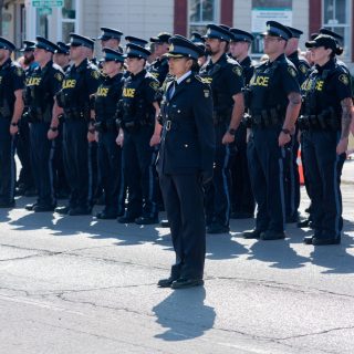 OPP honour guard