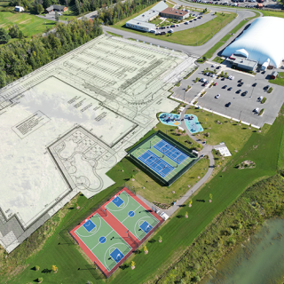 Plans for the recreation complex are 75 per cent complete, bringing the June 2024 construction date closer than it has been since the project began in 2015.