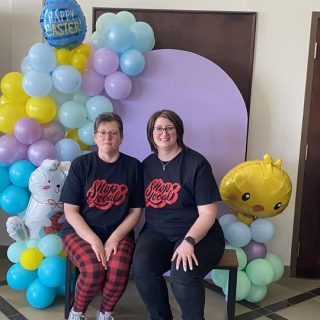 The brains behind the local group Live Love Shop Local, Stephanie Bellefeuille, left, and Chantal Cleroux, have teamed up with the owners of Jump Around Inflatables to offer the first annual Jump-A-Palooza Spring Fling being held on May 24 and May 25 at the soccer fields outside the Clarence-Rockland Arena.