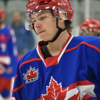 The Nats’ Samuel Dumont gave Rockland a sizeable victory on Sunday, January 28, thanks to a hat-trick against the Brockville Braves.