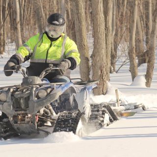 illegqal snowmobilers