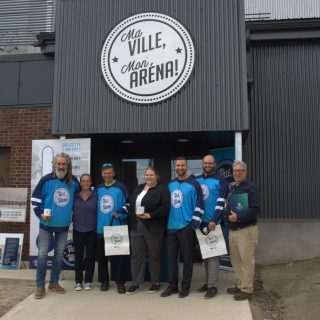 La campagne Ma ville, mon aréna! a déjà permis d’amasser plus de 500 000 $ sur l’objectif de 2,1 M$. (Photo Francis Legault, EAP)