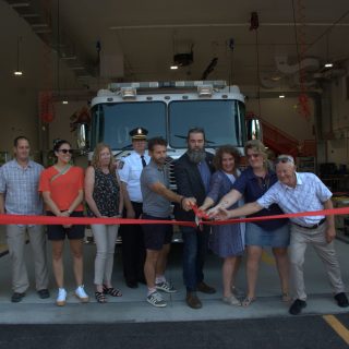 St-André-d'Argenteuil a inauguré sa nouvelle caserne de pompiers le 15 septembre dernier. (Photo Francis Legault)