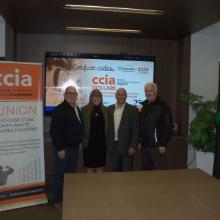 Ce sont en tout 50 000$ qui seront réinvestis dans la communauté par les CCIA Dollars bonifiés, grâce notamment à une contribution financière de la Caisse Desjardins d’Argenteuil.
(Francis Legault, EAP)