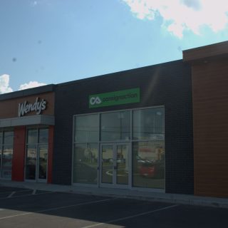 Le nouveau lieu de retour Consignaction de Lachute sera situé sur l’avenue Béthany, face au Carrefour Argenteuil. (Photo Francis Legault)