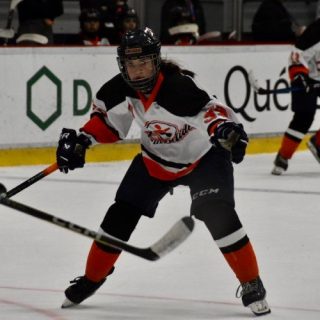 Delphine Labonté (ici, lors des Jeux du Québec) a reçu une bourse de 1500 $ de la part des
fondations Aléo et Le But, elle qui défendra les couleurs des Amazones de Laval-Montréal
lors de la prochaine saison. (Photo gracieuseté Delphine Labonté)