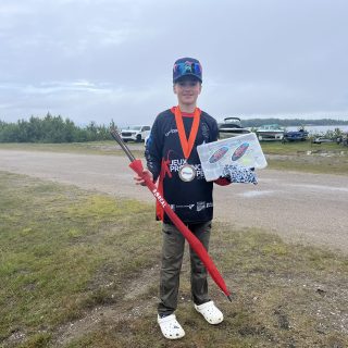 Louis-Félix Renaud, de Lachute, a remporté la première édition des Jeux provinciaux de
pêche l’an dernier. Il aura la chance de défendre son titre chez lui alors que l’événement
aura lieu sur la rivière des Outaouais à la fin du mois de juin. (Photo gracieuseté Louis-Félix Renaud)