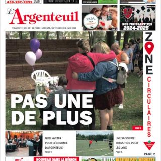 couverture du journal Le Carillon