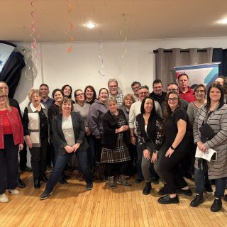 Au total, ce sont 92 bénévoles qui ont pris part à l’une ou l’autre soirée d’Opération Nez rouge dans Argenteuil. Plusieurs se sont retrouvés le 8 janvier dernier (photo), à la Maison de la famille Au Coeur des générations d’Argenteuil à Lachute, pour faire le bilan 2024 de l’activité. (Photo gracieuseté Benoit Aubin)
